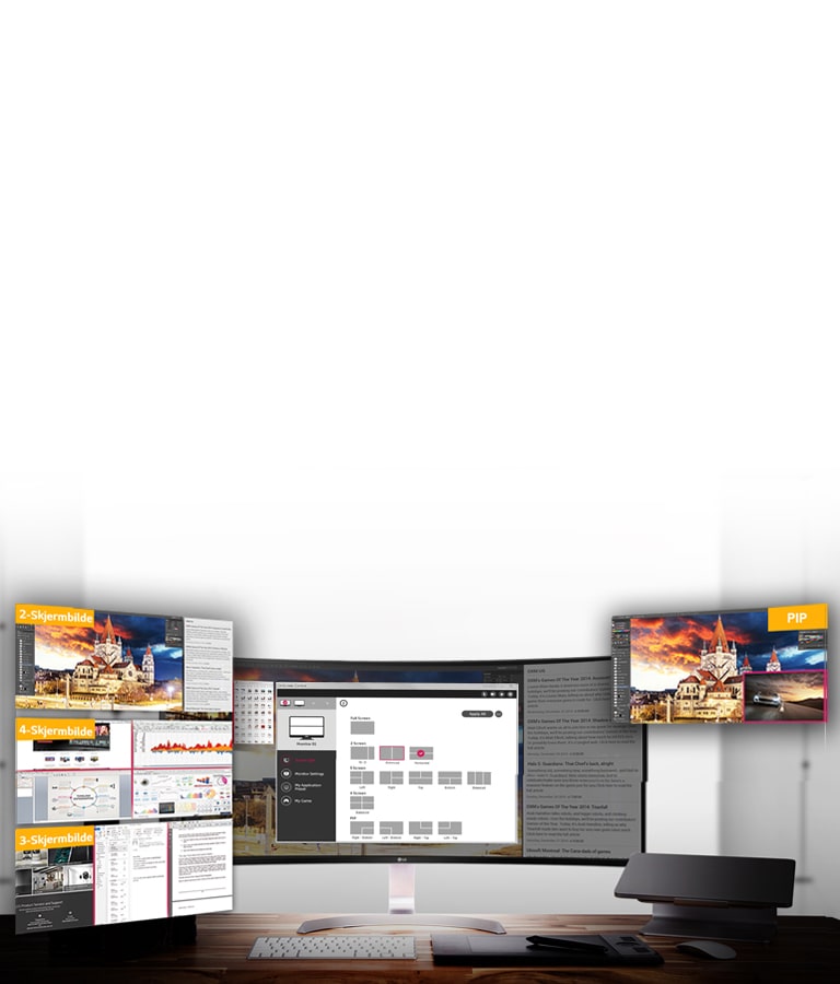 Allsidighet og ytelse med splittet skjermbilde<br>2