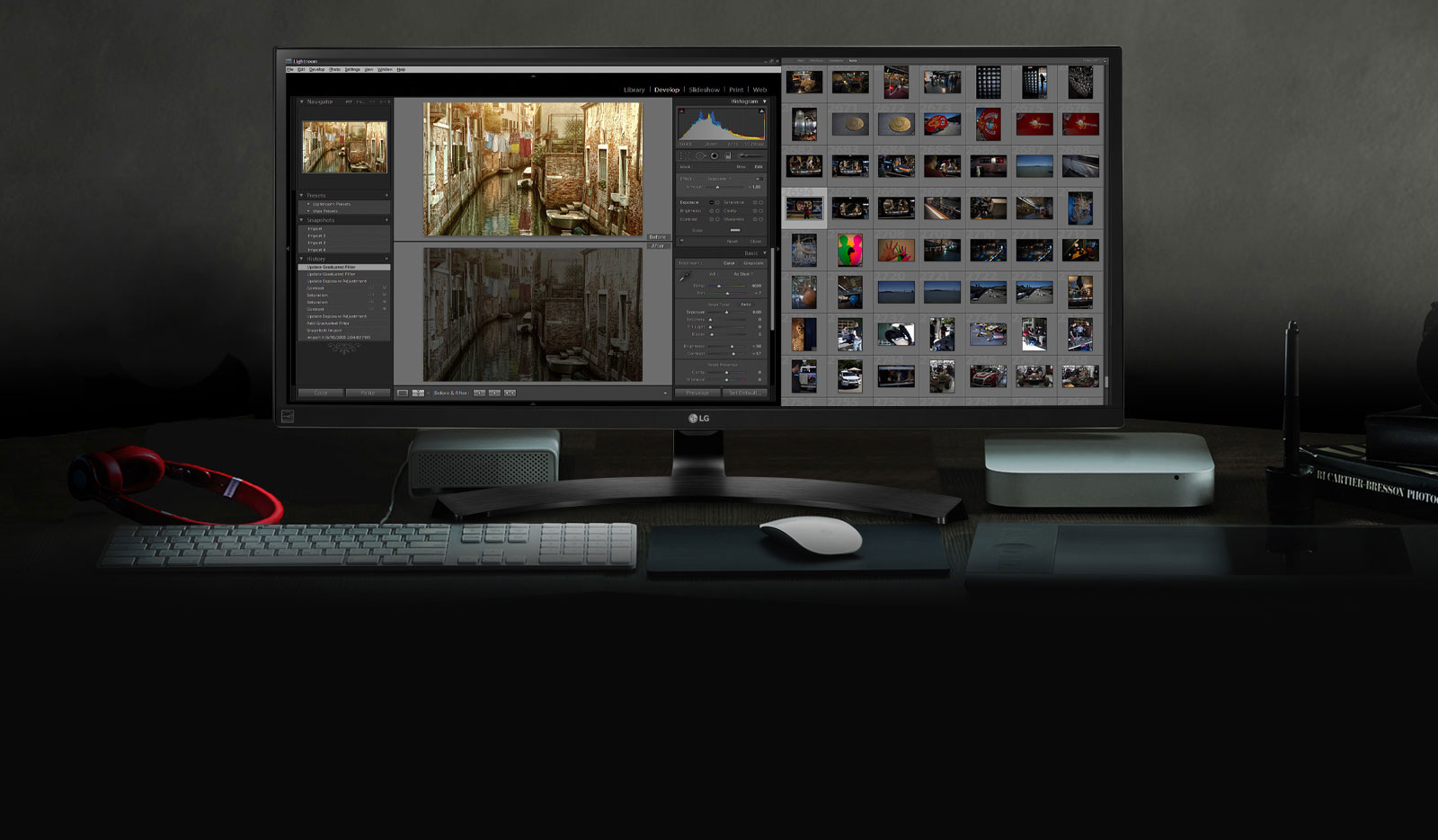 21:9 UltraWide™ QHD på IPS-skjerm1