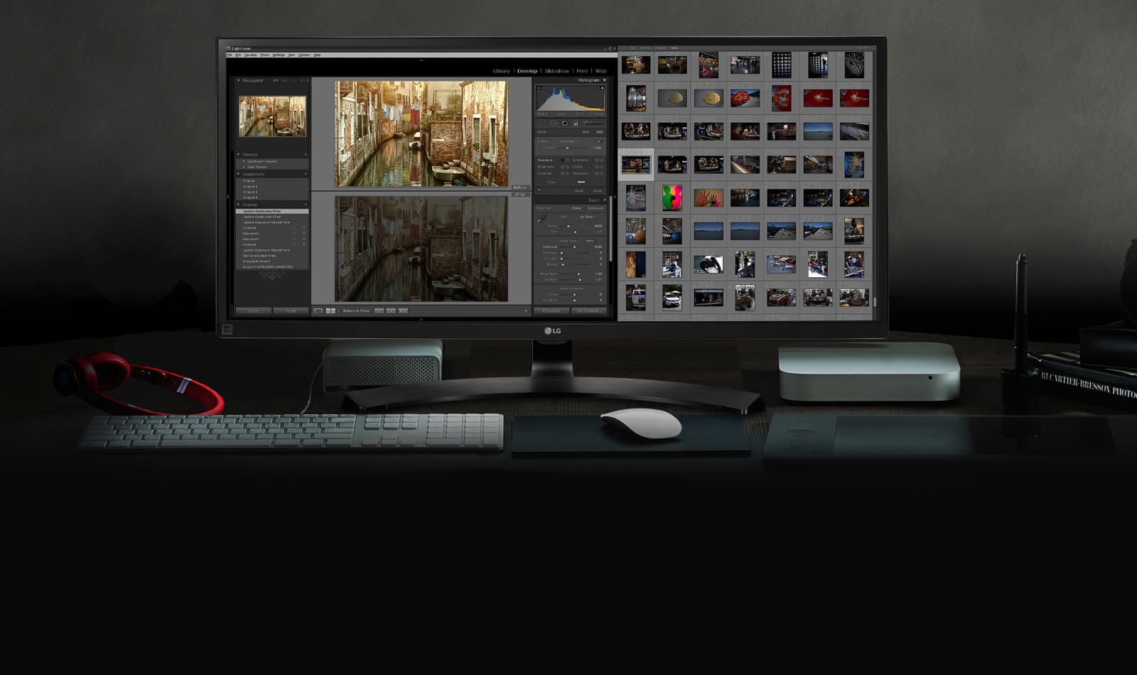 21:9 UltraWide™ QHD på IPS-skjerm<br>1