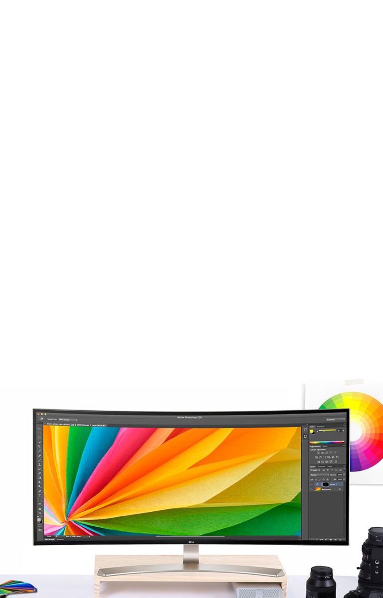 Visuell komfort med LG IPS-skjerm<br>2