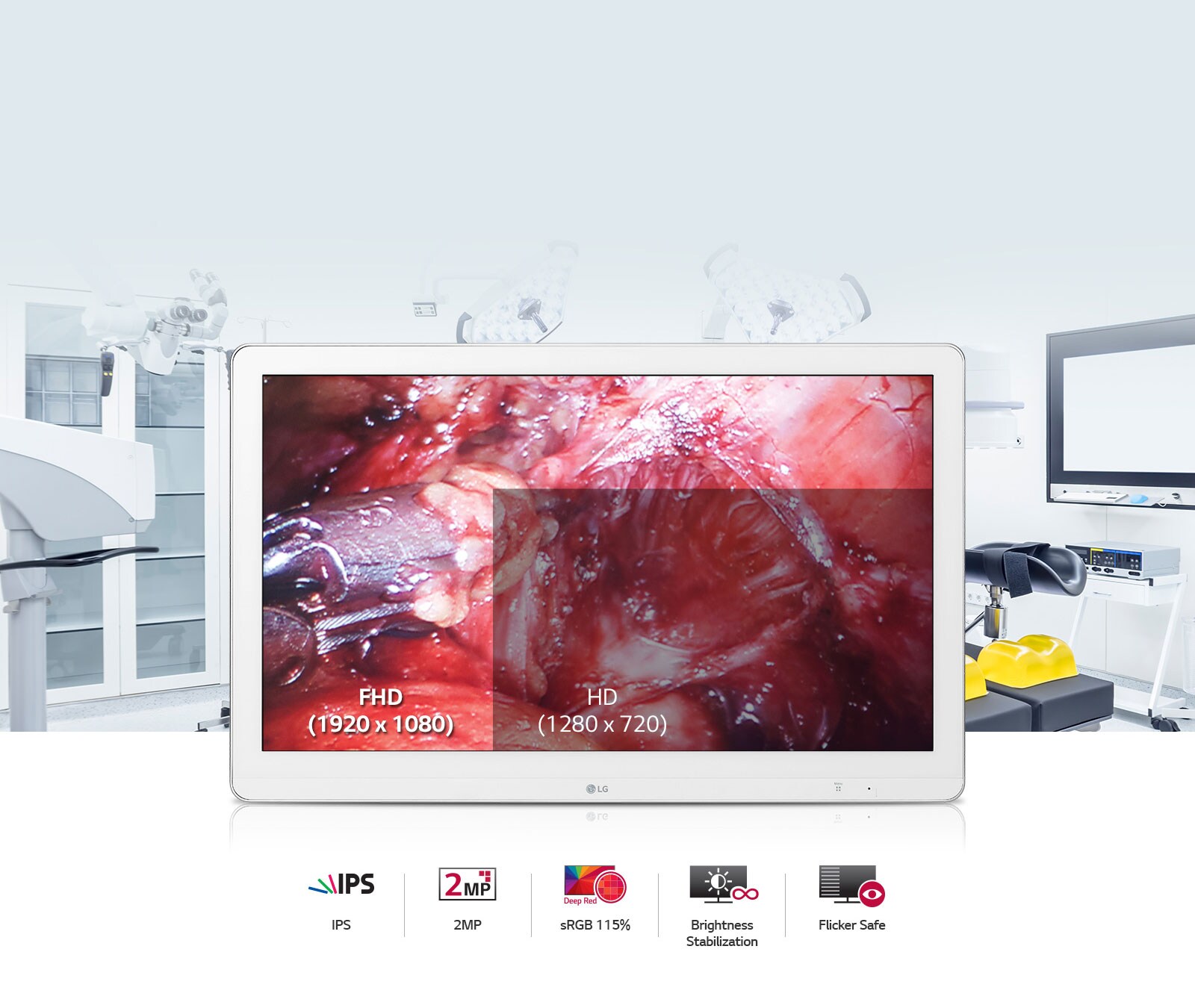 En skjerm optimalisert for kompatibilitet1