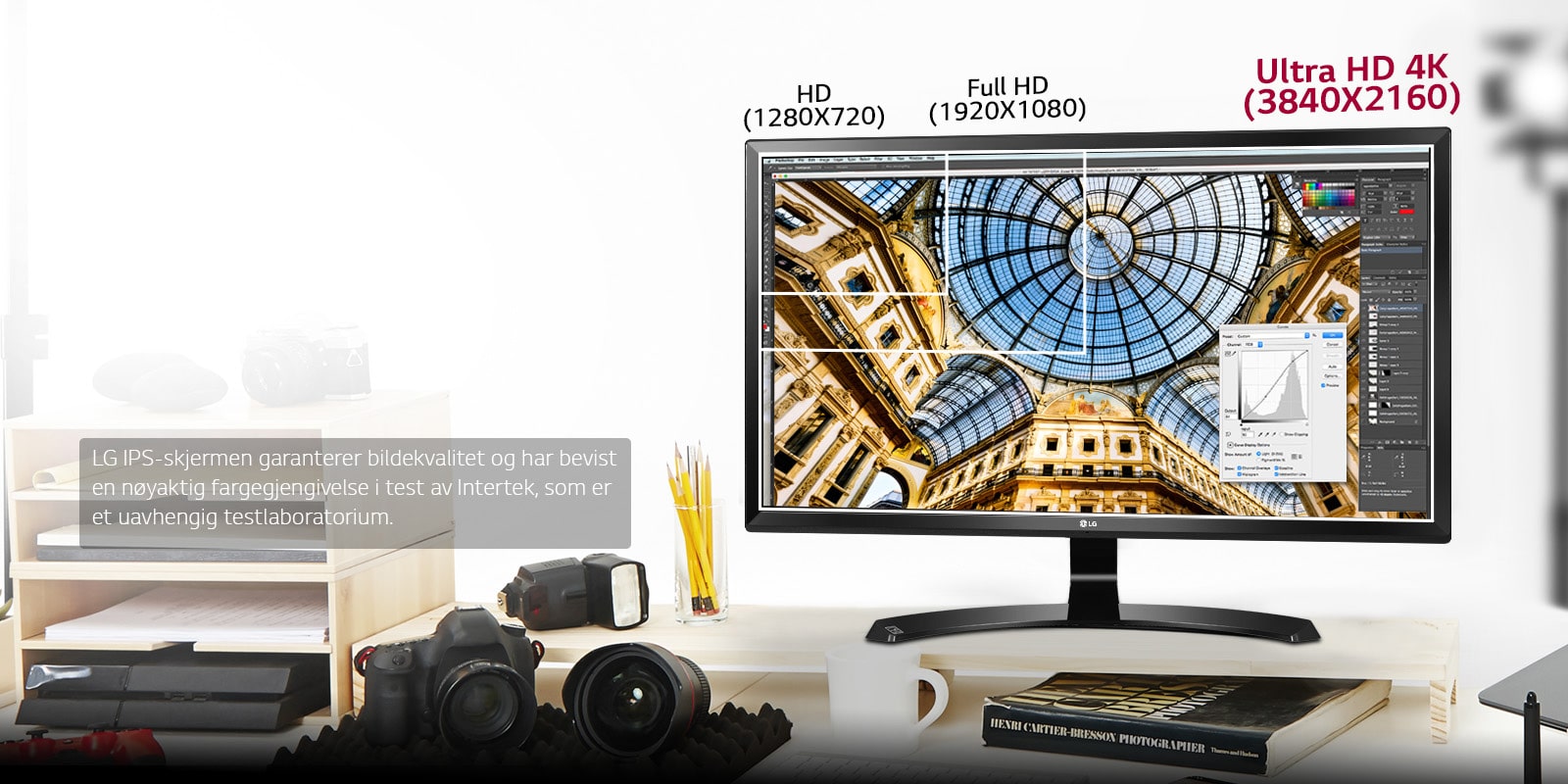 Endre til perfekt visning<br>1