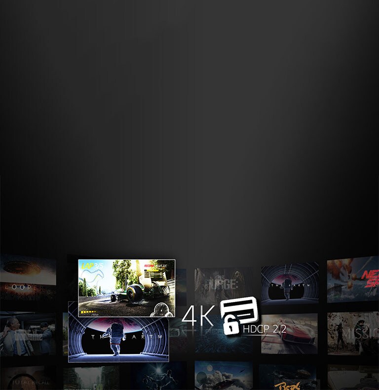 Kompatibel med HDCP 2.22