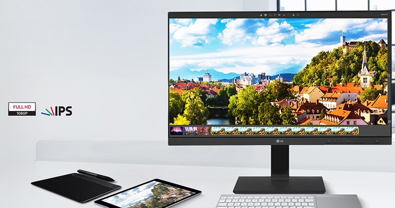 Full HD IPS-skjerm              2