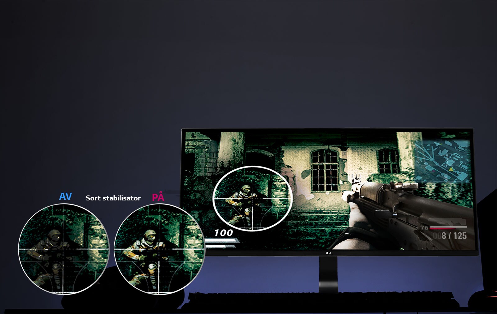 Ulike funksjoner for å vinne: Sort stabilisator1