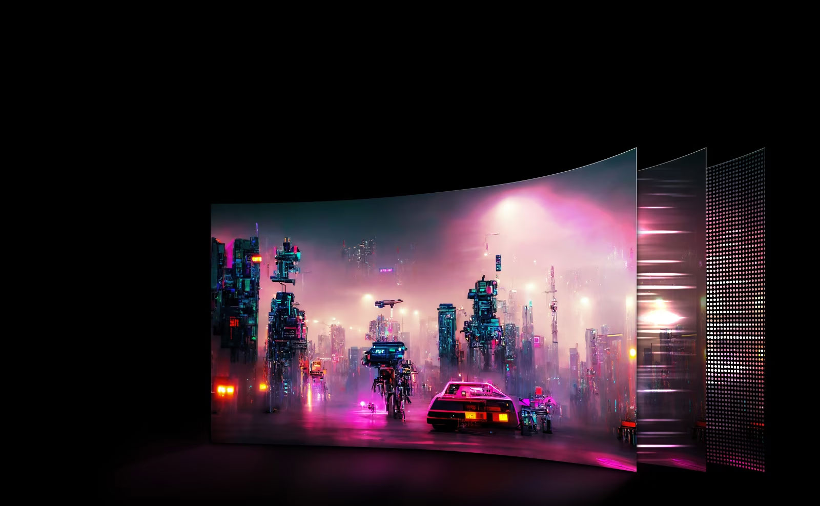 45-tommers 21:9 WQHD OLED