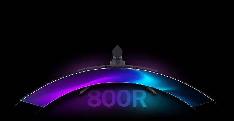 45-tommers 21:9 buet (800R) OLED