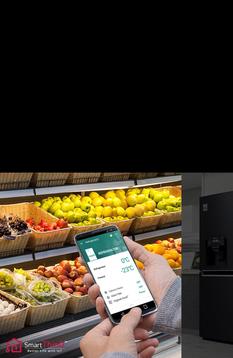 En smart måte å kontrollere kjøleskapet ditt på