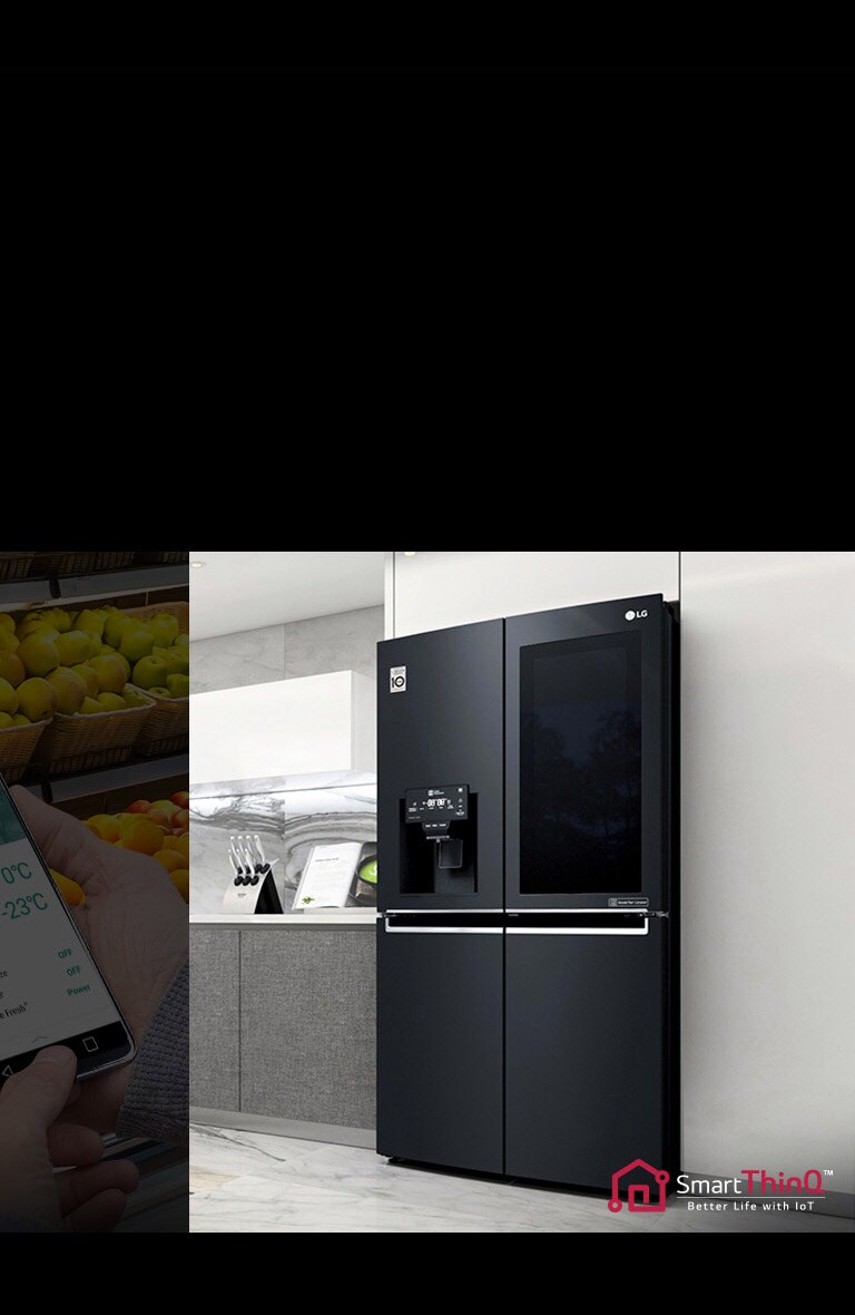 En smart måte å kontrollere kjøleskapet ditt på