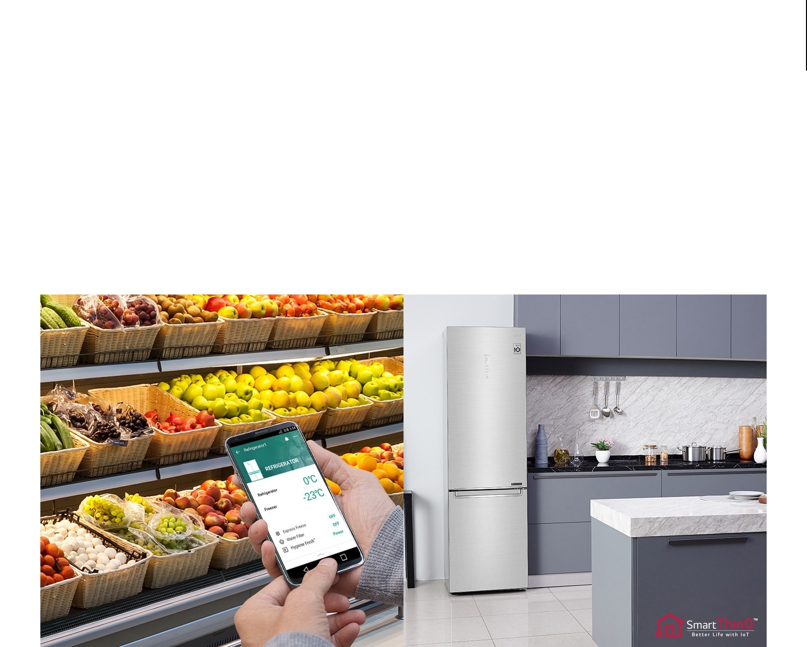 Fjernstyr dine innstillinger i kjøleskapet3