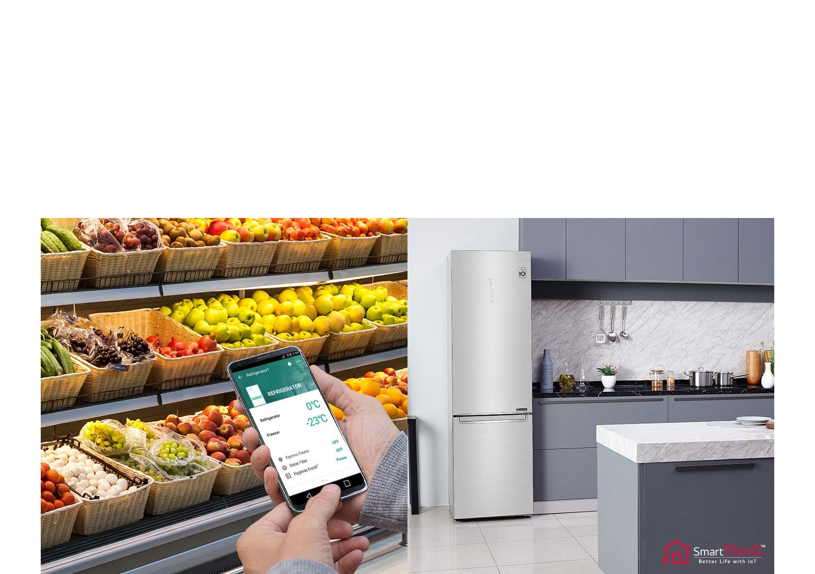 Fjernstyr dine innstillinger i kjøleskapet3