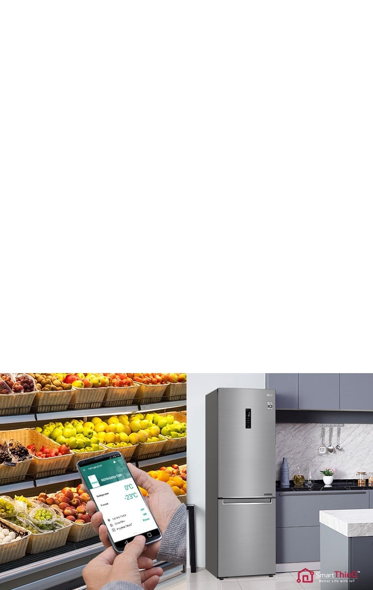 Fjernstyr dine innstillinger i kjøleskapet