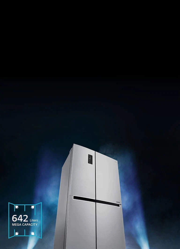 Stor kapasitet på hele 642 liter!2