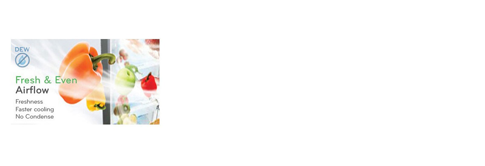 Aktiv kjøling med Fresh & Even Air Flow