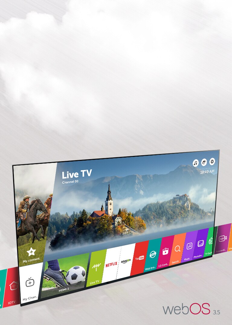 webOS 3.5 enkel og moro å bruke<br>2