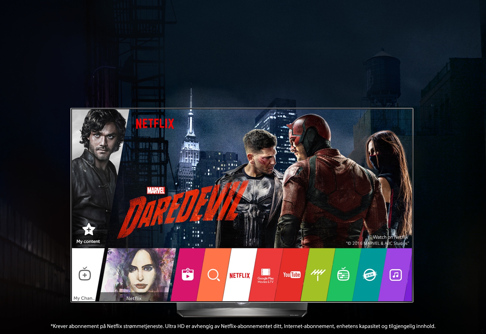 LG SIGNATURE OLED TV er den perfekte matchen for Netflix