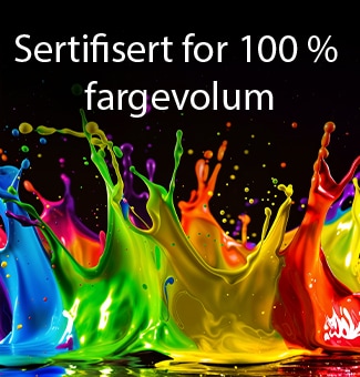 LG QNED evo AI QNED80 Mini LED med Dynamic QNED Color Pro fyller skjermen med levende, flytende utbrudd av flerfarget, malingslignende bevegelse, og viser forbedret fargemetning sertifisert for 100 % fargevolum.