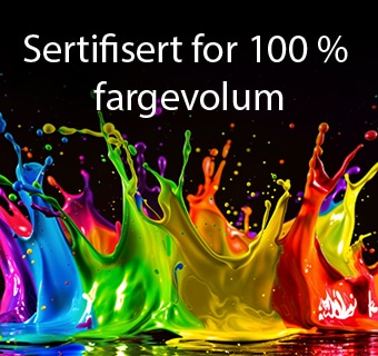 LG QNED evo AI QNED80 Mini LED med Dynamic QNED Color Pro fyller skjermen med levende, flytende utbrudd av flerfarget, malingslignende bevegelse, og viser forbedret fargemetning sertifisert for 100 % fargevolum.