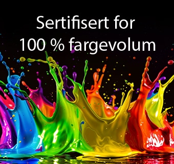 LG QNED evo AI QNED85 Mini LED med Dynamic QNED Color Pro fyller skjermen med levende, flytende utbrudd av flerfarget, malinglignende bevegelse, og viser forbedret fargekraft som er sertifisert for 100 % fargevolum.