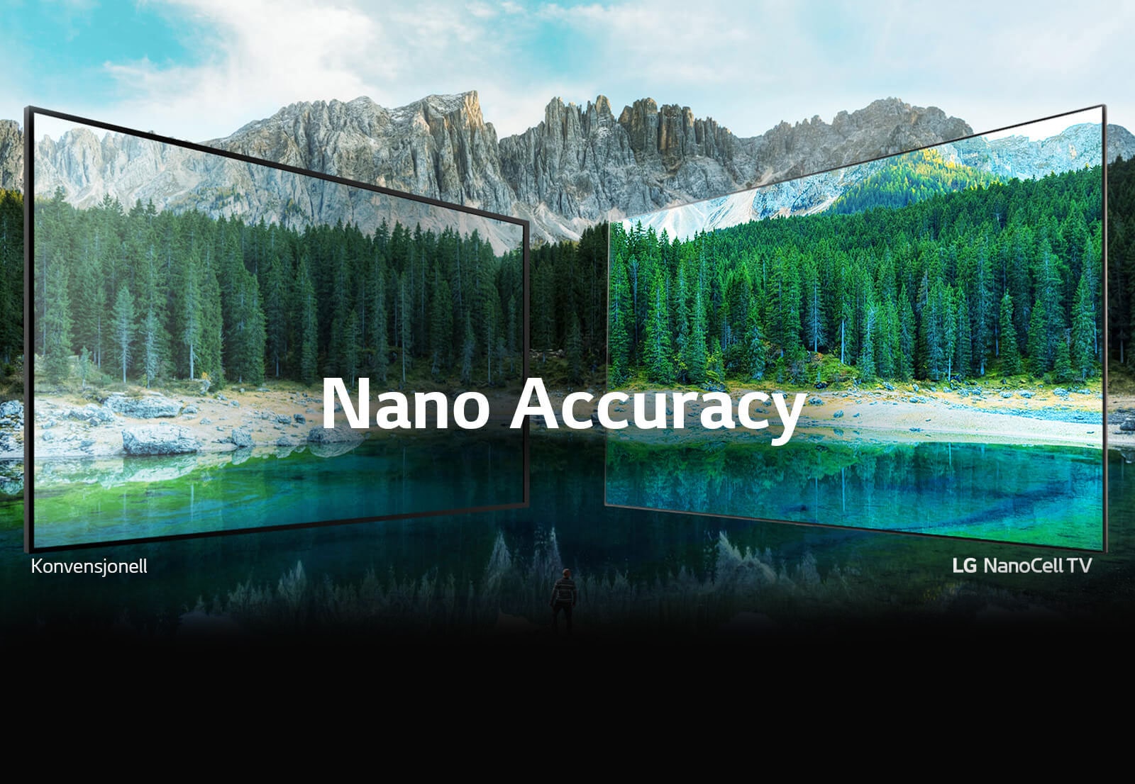 Presist fargeuttrykk<br>med bred visningsvinkel1