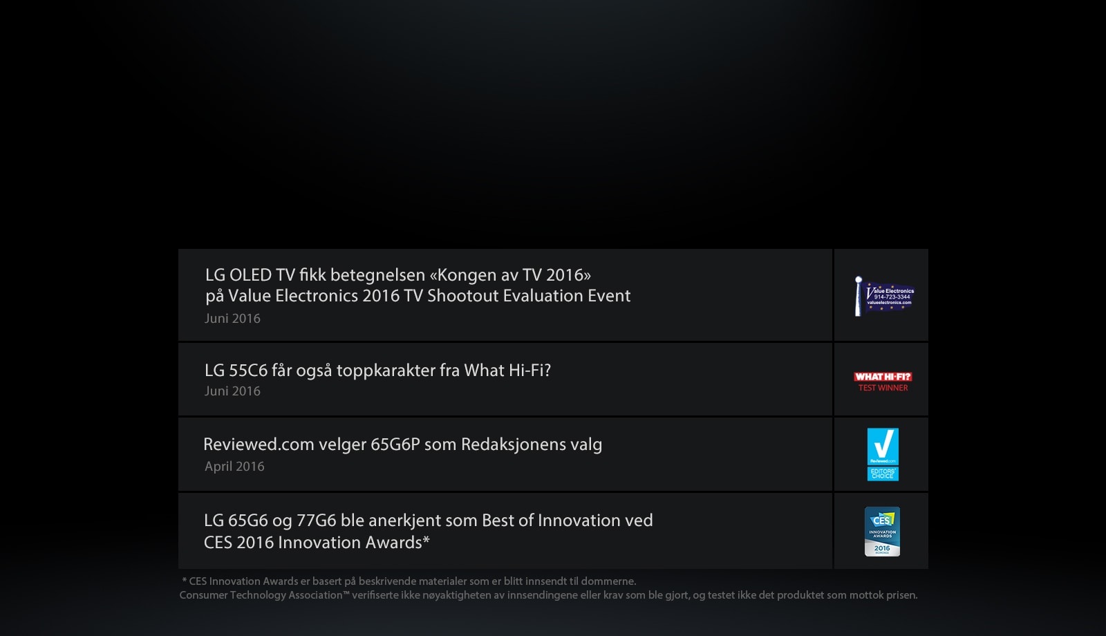 Hvordan ekspertene ser på LG OLED TV 1