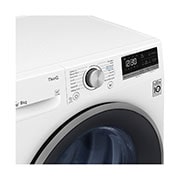 LG 9-kg DUAL Inverter Heat Pump™ Tørketrommel med Eco Hybrid™og Varmepumpeteknologi, F0RV509N1WD, thumbnail 4