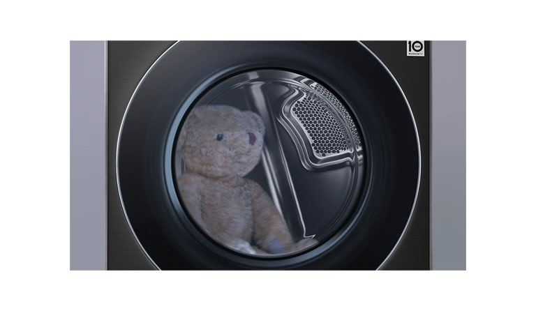 tørr bamse og reduserer 99,9 % av bakterier og levende støvmidd med Allergy Care