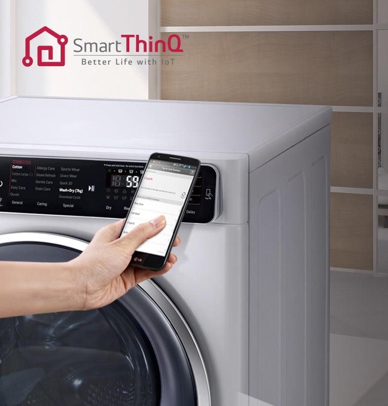 LG F4J5VY3W : 1 9 kg Spa Steam & NFC, 6 Motion Direct Drive LG F4J5VY3W : 1 9 kg Spa Steam & NFC, 6 Motion Direct Drive