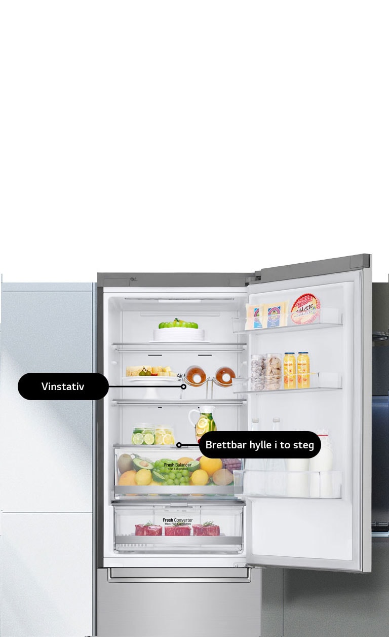 Smarte funksjoner i ditt kjøleskap