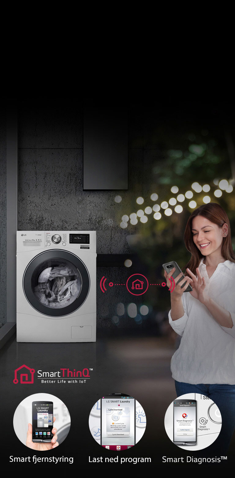 SmartThinQ™ med Wi-Fi<br>2