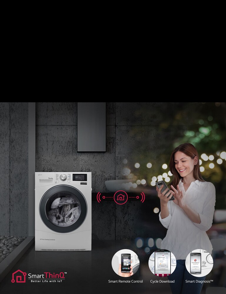 SmartThinQ™ med Wi-Fi2