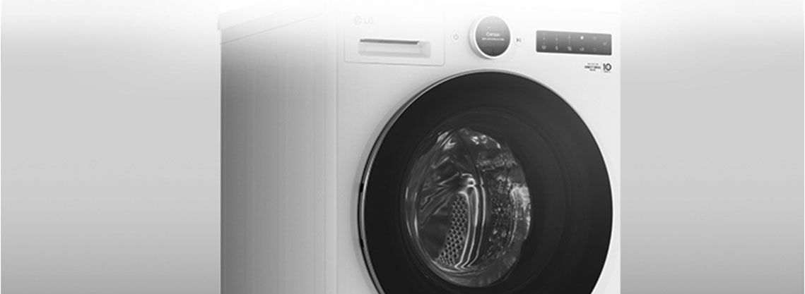 Det viser vaskemaskinens utseende.