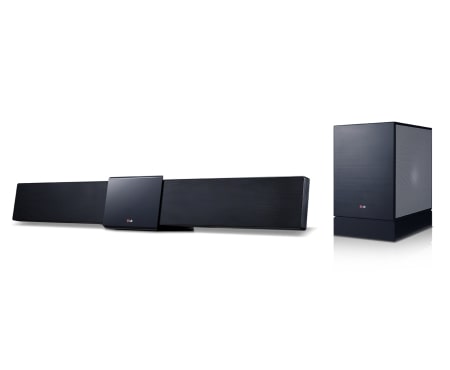 LG Blu-ray lydplanke. SMART Blu-ray med DLNA, Private Sound og 3D-støtte. 5 sekunders oppstart., BB4330AN
