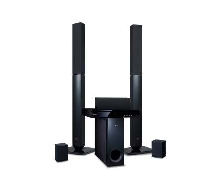 LG 5,1-kanals 3D hjemmekinosystem. SMART Blu-Ray og DLNA. Tallboy fronthøyttalere. 5 sekunders oppstart., BH6430PN, thumbnail 2