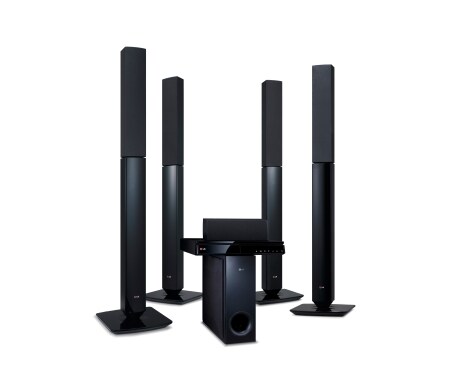 LG 5,1-kanals 3D hjemmekinosystem. SMART Blu-ray med DLNA. Tallboy bak- og fronthøyttalere. 5 sekunders oppstart., BH6530TN, thumbnail 2