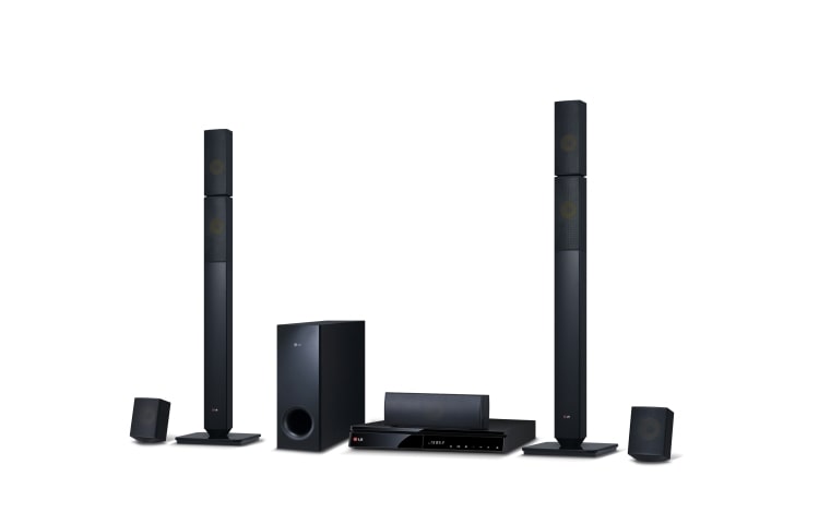 LG 5,1-kanals 3D hjemmekinosystem. SMART Blu-ray med DLNA. Tallboy fronthøyttalere. 5 sekunders oppstart., BH6730PN, thumbnail 1