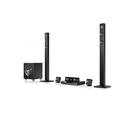 LG 3D Blu-ray 5.1 hjemmekinoanlegg med Smart TV-tjenester, BH7420PN