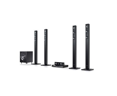 LG 3D Blu-ray 5.1 hjemmekinoanlegg med Smart TV-tjenester, BH7520TN