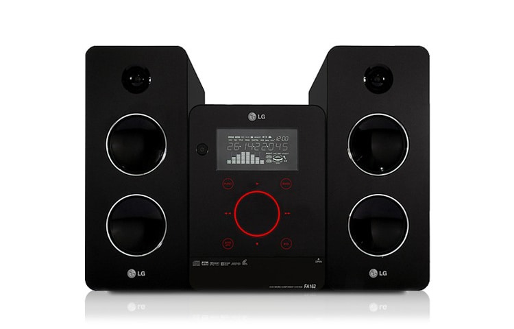 LG Stilig DVD mikrosystem med USB Plus, FB162, thumbnail 1