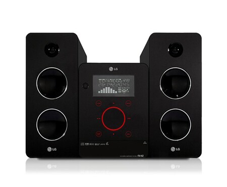 LG Stilig DVD mikrosystem med USB Plus, FB162