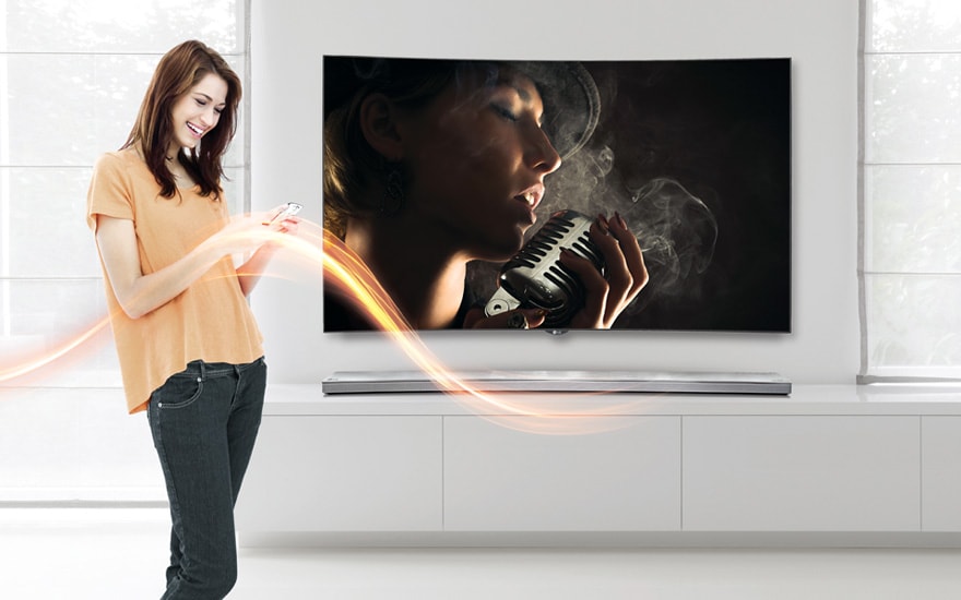 Automatisk musikkavspilling  med LG Range-of-Flow™