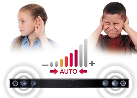 Automatic TV volume control