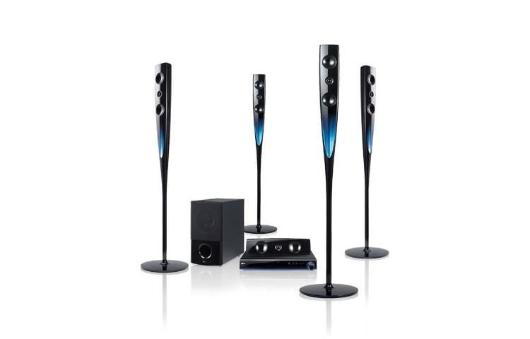 LG 5.1 Blu-ray hjemmekinosystem med YouTube, HB954PB, thumbnail 4