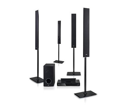LG BLU-RAY HJEMMEKINOSYSTEM MED GRENSELØST DESIGN, HB965TZ