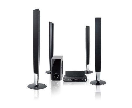 LG 5.1 DVD hjemmekinosystem med høye høyttalere, HT903TA, thumbnail 2