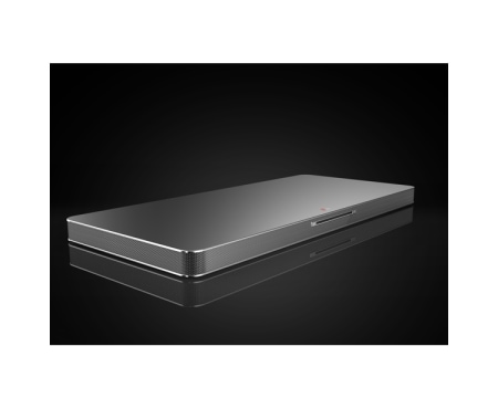 LG Med LG SoundPlate™ får du en bedre lydopplevelse fra flatskjerm-TV-en i en diskré og slank design. På bare 35 mm får du en fyldig og dyp 4.1-lyd med doble innebygde subwoofere. , LAB540, thumbnail 6