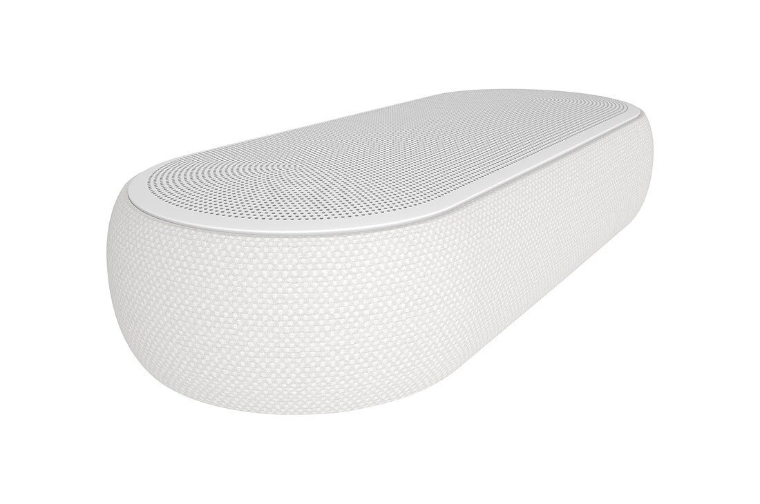 LG Soundbar Eclair QP5W, diagonal view with the left side forward, QP5W, thumbnail 9