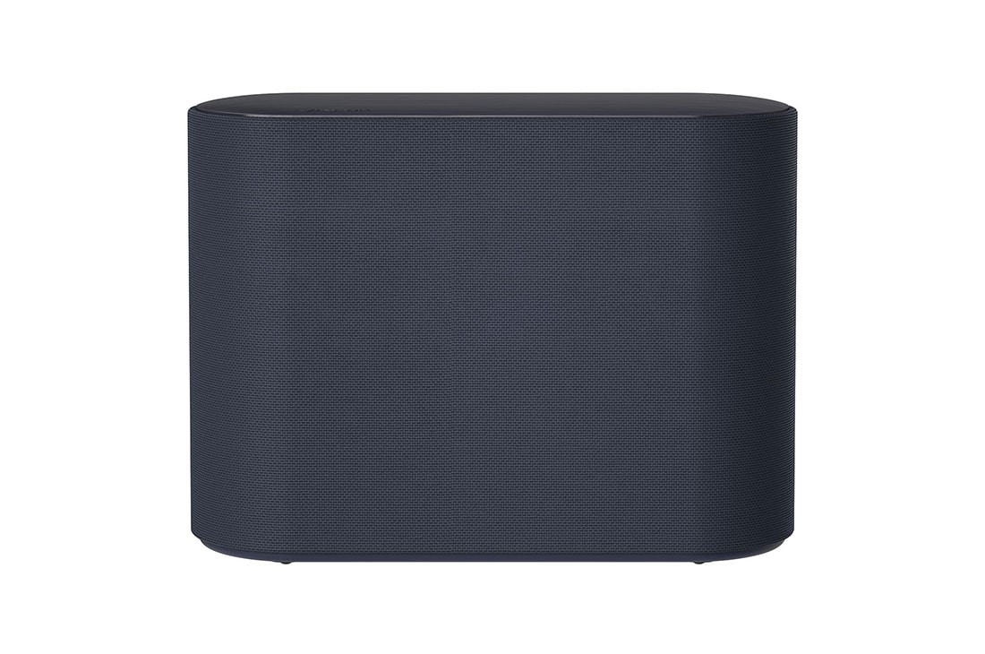 LG Soundbar Eclair QP5, subwoofer sett fra 30 grader mot høyre, QP5, thumbnail 14