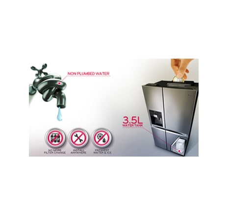 Direct touch dispenser Non Plumbing