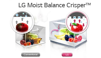 Moist Balance Crisper – hold frukt og grønnsaker friske lenger